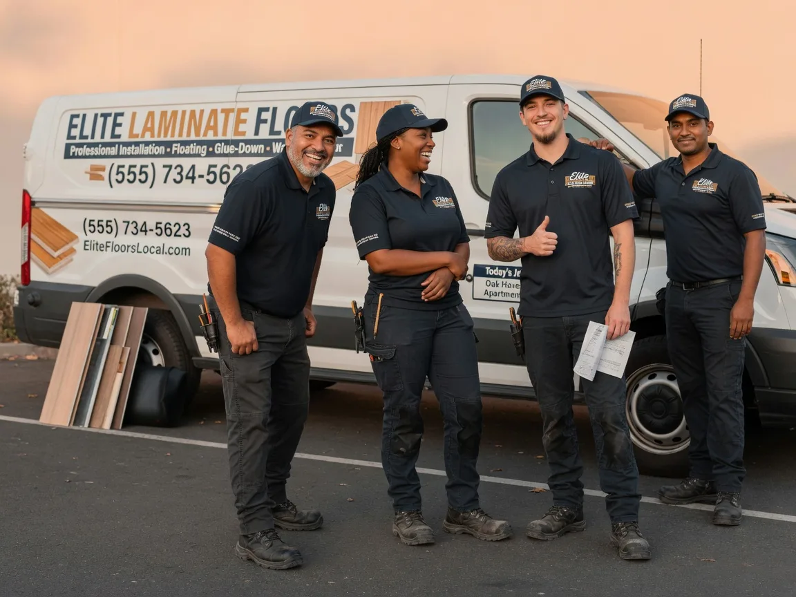 Laminate flooring installation company in Beulah, MI